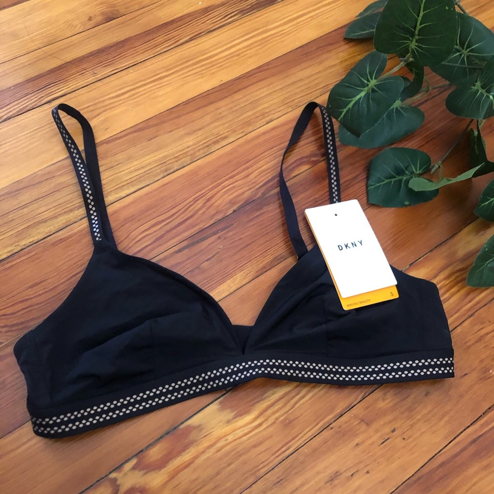 DKNY wireless free bralette NWT